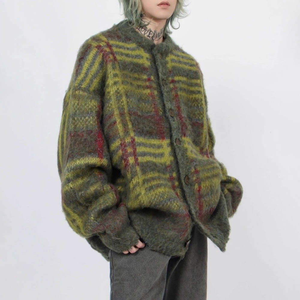 Street Fashion Men 2025 - Autumn New Men's Contrast Color Long-Sleeved