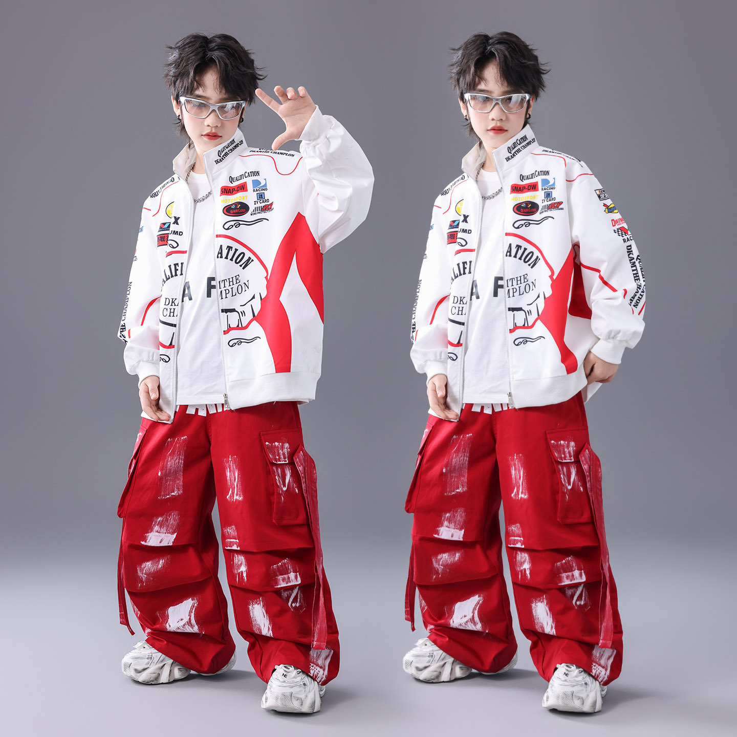 Boys K-pop Fashion Print Jacke - đánh giá và giá Street Fashion For Boy