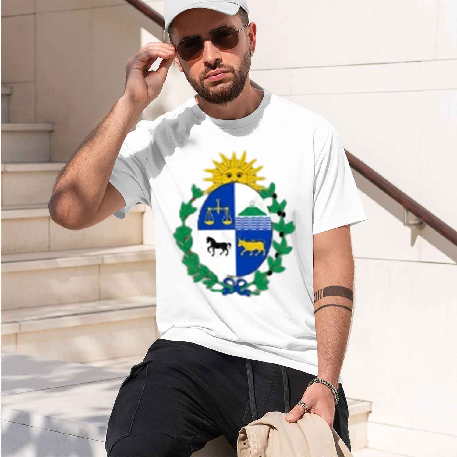 Coat of Arms of Uruguay Man Gr - đánh giá và giá Street Fashion China Models
