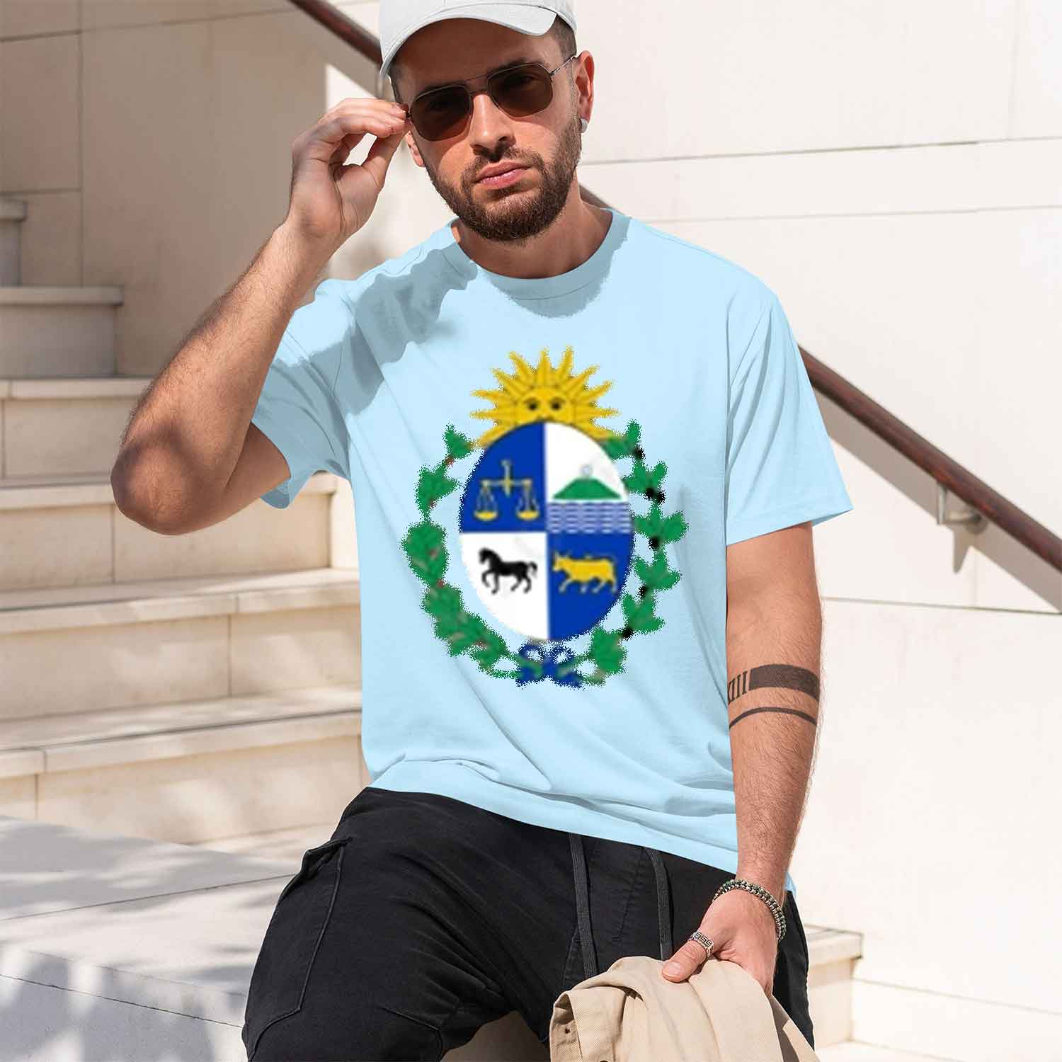 Coat of Arms of Uruguay Man Gr - đánh giá và giá Street Fashion China Models