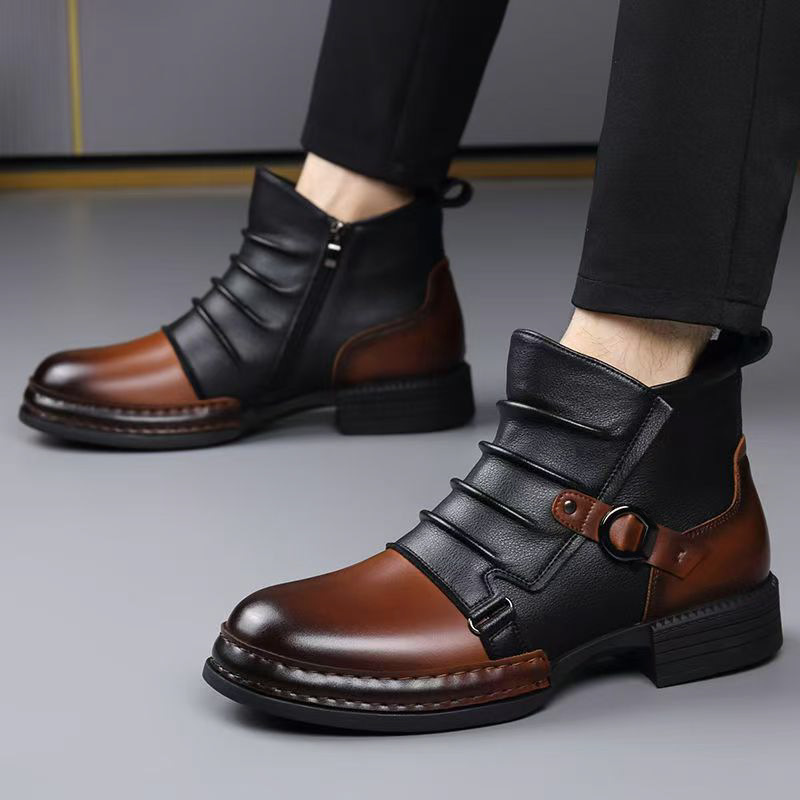 Autumn Winter Retro Ankle Boot - đánh giá và giá Street Fashion Style Male