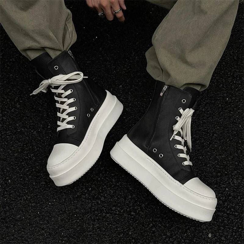 Versatile Trendy High Top Men' - đánh giá và giá Street Fashion Rome 2026