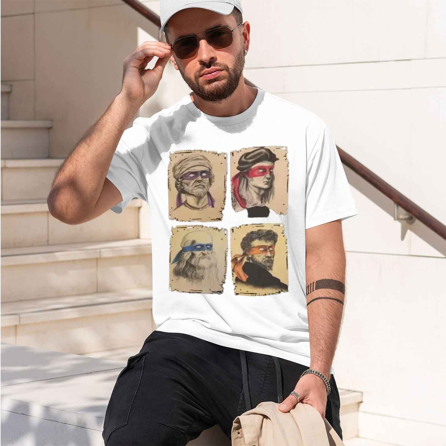 Science Turtles Mutant Tees Hu - đánh giá và giá Street Fashion China Models