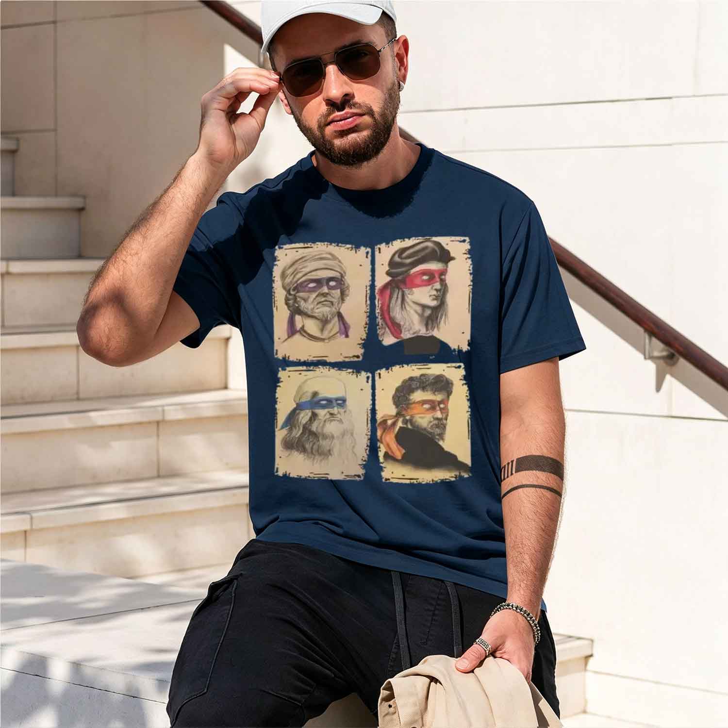 Science Turtles Mutant Tees Hu - đánh giá và giá Street Fashion China Models