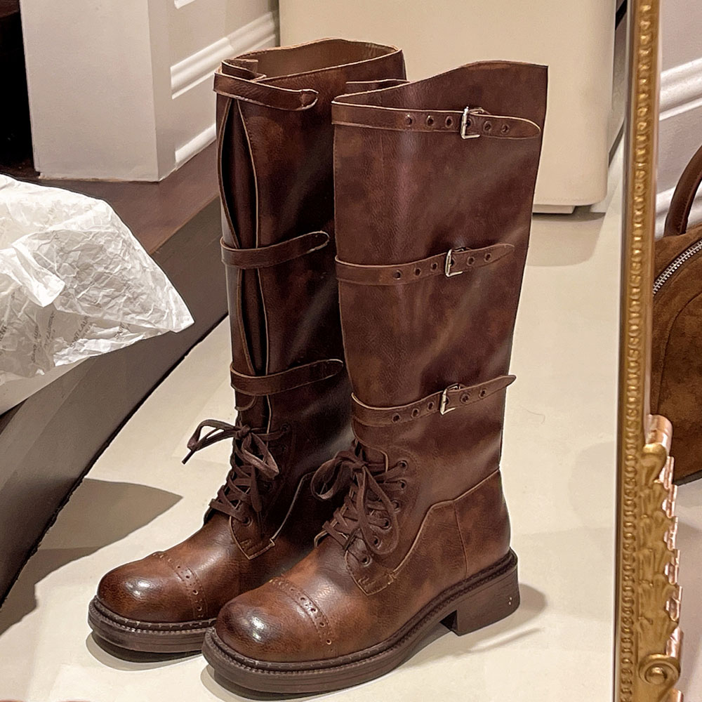 Women's Knee High Boots Vintag - đánh giá và giá Street Fashion Designers