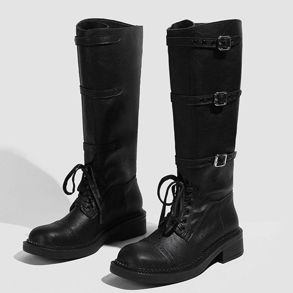Women's Knee High Boots Vintag - đánh giá và giá Street Fashion Designers