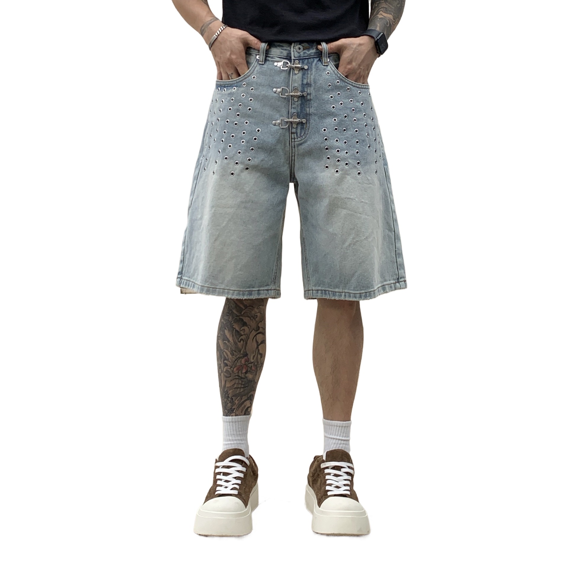 Men's Fashion Loose Fit Vibe S - đánh giá và giá Street Fashion Jeans Men