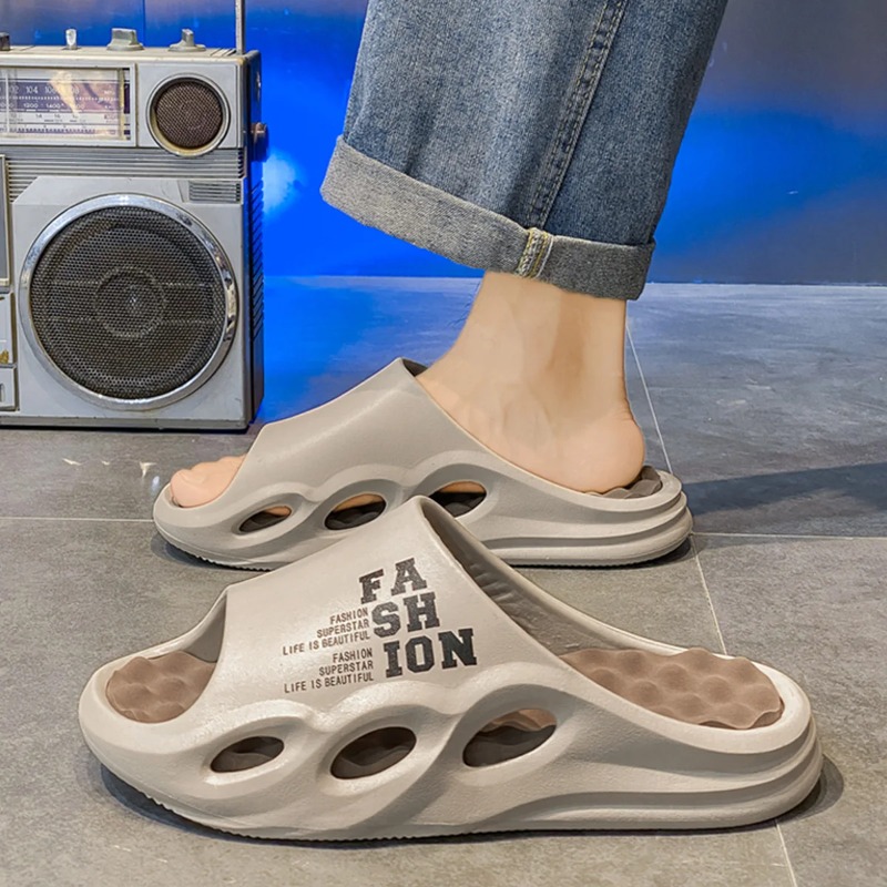Men Fashion Massage Slippers I - đánh giá và giá Street Fashion Style Male