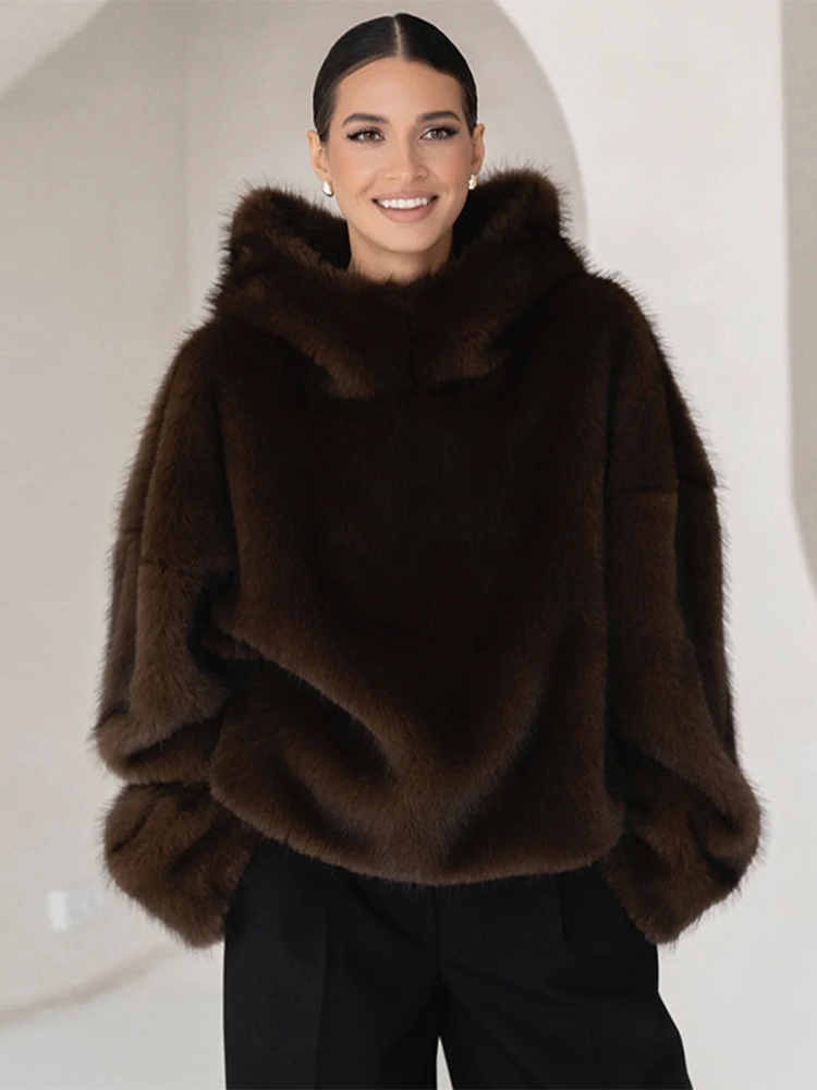 Fashion Women's Brown Hooded F - đánh giá và giá Street Fashion Men 2025