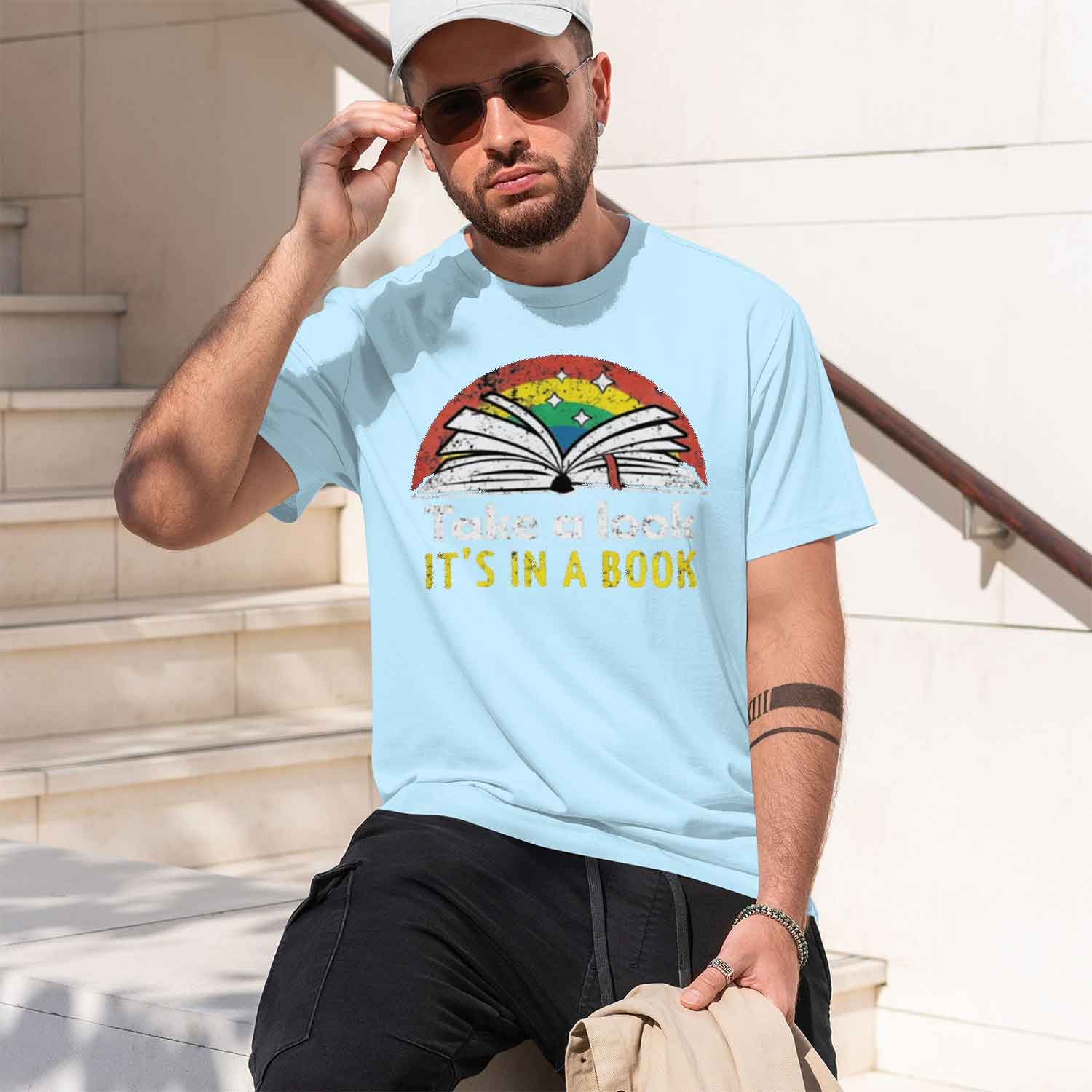 Book Grh Shirt Retro Reading T - đánh giá và giá Street Fashion China Models