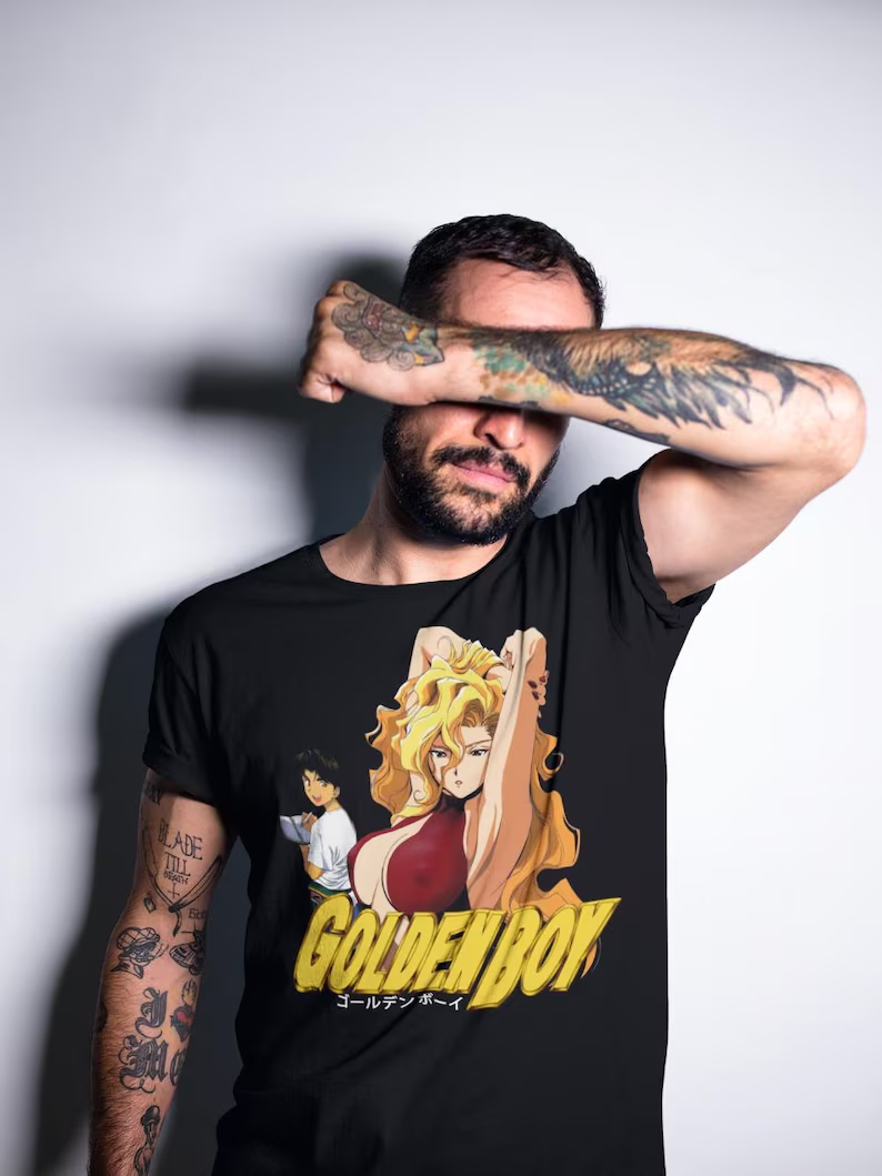 Golden Boy T-shirt Vintage Loo - đánh giá và giá Street Fashion For Boy