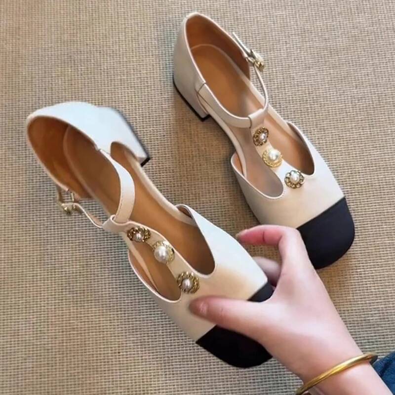 Women Square Toe Heeled Sandal - đánh giá và giá Street Fashion Designers