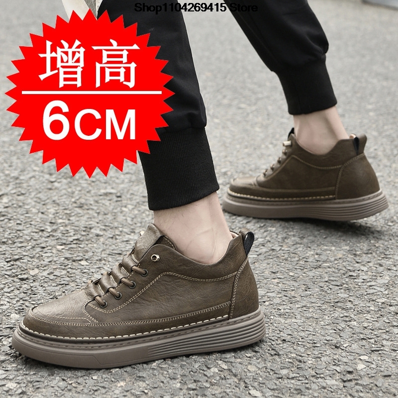 Men Internal Height Increasing - đánh giá và giá Street Fashion Style Male