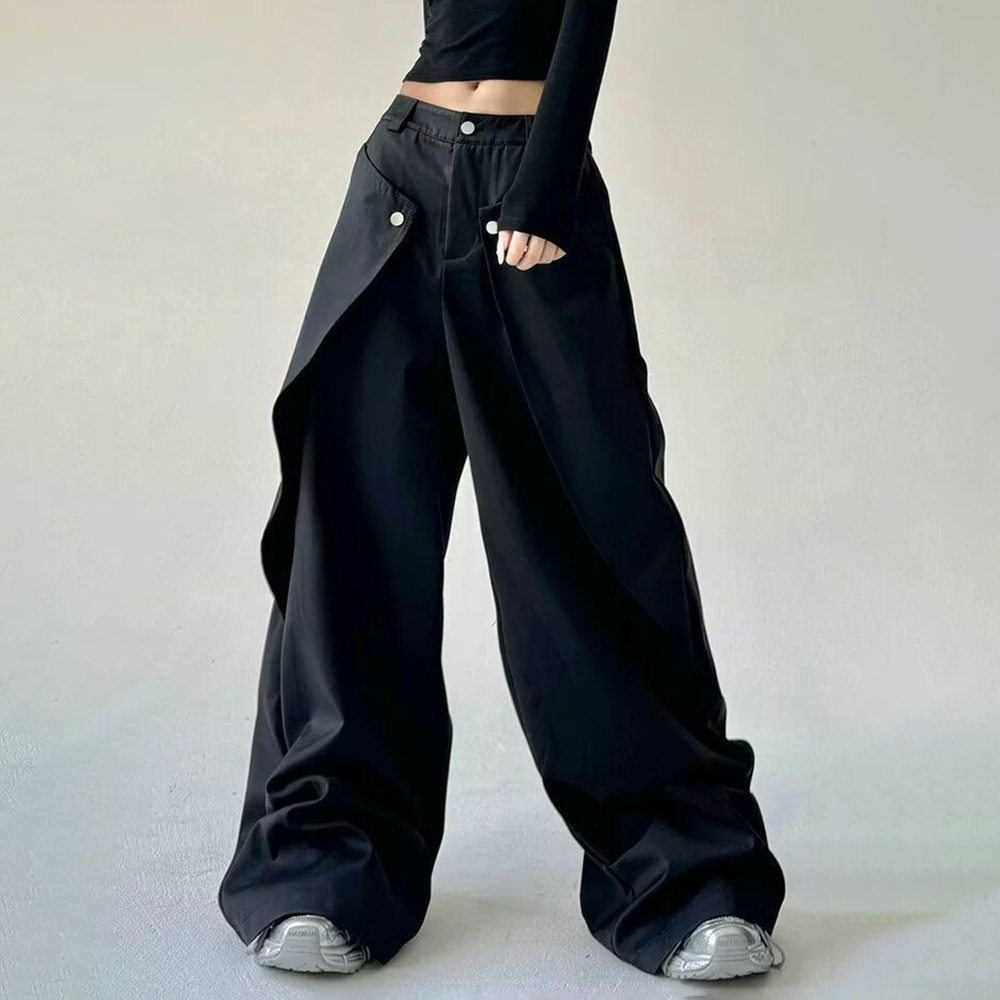 Mens Trousers Stitching Double - đánh giá và giá Street Fashion Men 2025